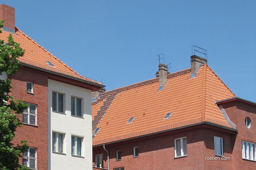 Керамическая черепица Roben Bornholm Каштановая Ангабована 2302 фото