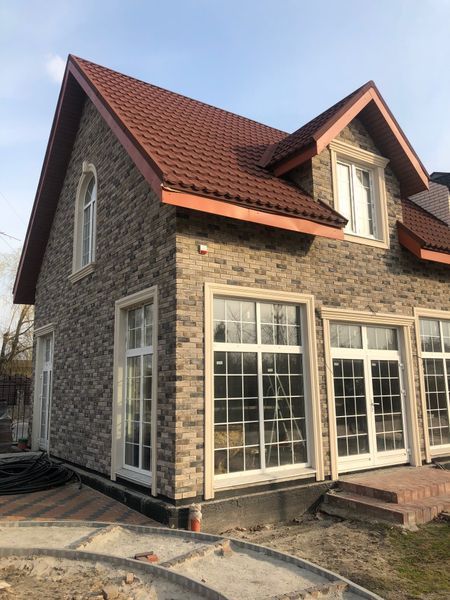 Фасадная плитка Loft Brick Квебек 250 фото