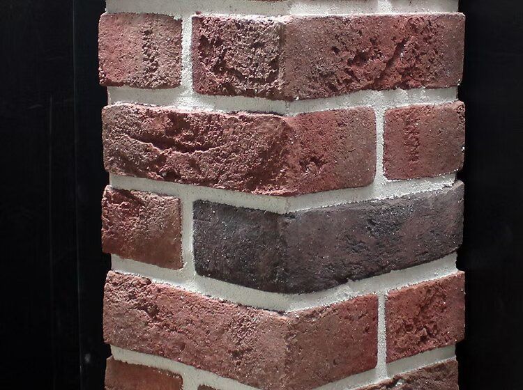 Фасадна кутова плитка Loft Brick 270 фото
