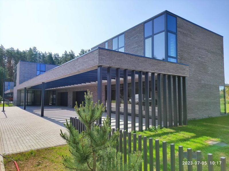 Фасадна плитка Loft Brick Аргента, ручне формування, теплий відтінок з імітацією старовинної цегли 2252 фото