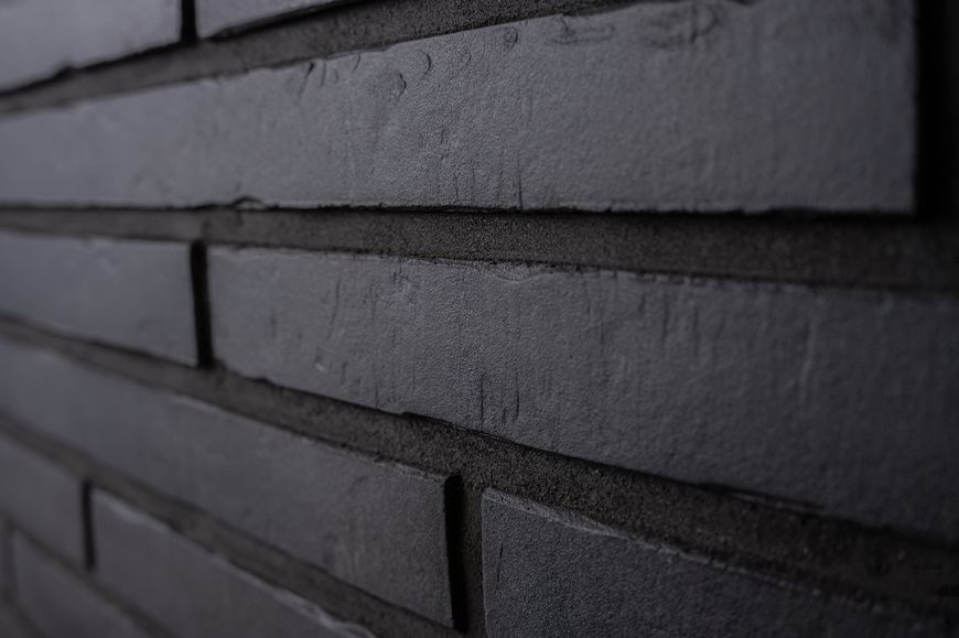 Фасадна плитка Loft Brick Вулкано 20 Рігель, 490&times;50&times;20 мм, ручне формування, антик ефектLoft Brick Вулкано 20 Рігель &ndash; клінкерна фасадна плитка 490&times;50&times;20 мм, формування вручну, старовинний стиль 2254 фото